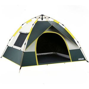 Camping Tent voor 3-4 personen | Pop Up Tent met snel opzetten automatisch voor festival, camping, tenten en co - gooien tent als opzetten in 60 seconden