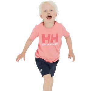 Helly Hansen Logo T-shirt Met Korte Mouwen Oranje 4 Years Jongens