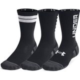 Under Armour UA Perf Tech Nov 3pk Crew, zwart/wit, Medium