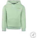 Koko Noko - Bio Cotton - Sweater met capuchon - Jongens - Faded green - Maat 92