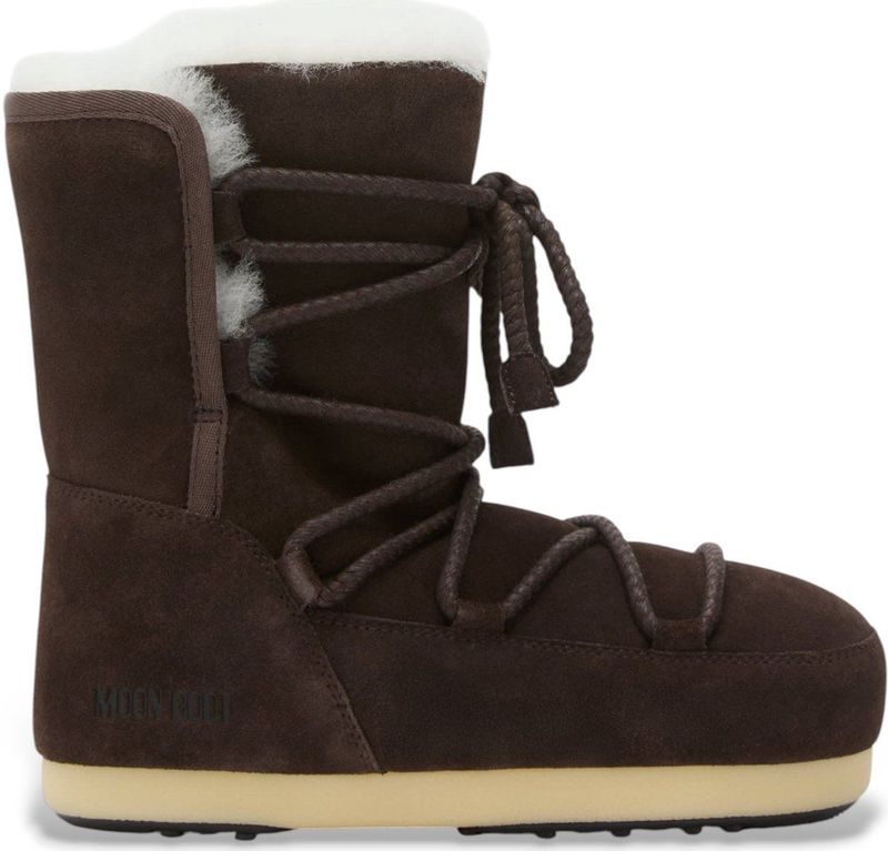 Moon Boot - EVX Boot Suède & Shearling - Bruin - Snowboots