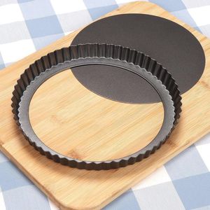 Taartvorm met Losse Bodem en Antiaanbaklaag 22CM voor Quiche, Taart en Cheesecake