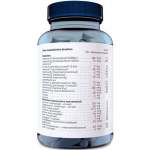 Orthica - Dino Multi - Kauwtabletten - Frambozensmaak - 120 Stuks