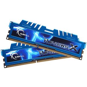 G.Skill - RipjawsX - RAM - Blauw - 16 GB - DDR3 - 1600 MHz - 2 x 8GB