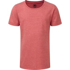 Russell Kinderen/meisjes Korte mouwen HD T-Shirt (Rode mergel)
