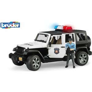 Bruder - Jeep Wrangler Unlimited Rubicon Police Vehicle with policeman (BR2526)