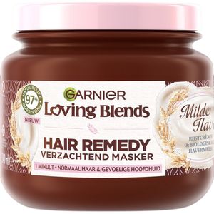 Loving Blends Haarmasker Milde Haver - verzachtend masker - 300 ml