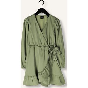 Nik & Nik Lennox Dress Meisjes - Jurk - Groen - Maat 128