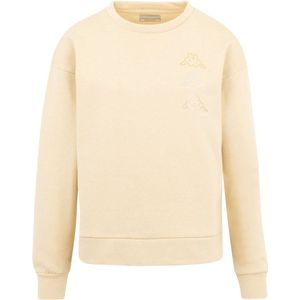 Kappa Kifoli Sweatshirt Beige S Vrouw