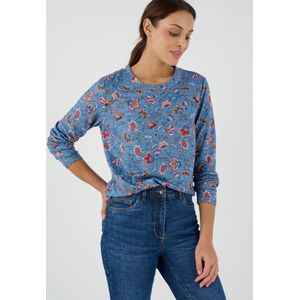 Damart - T-shirt geborsteld warm tricot - Dames - Violet - M