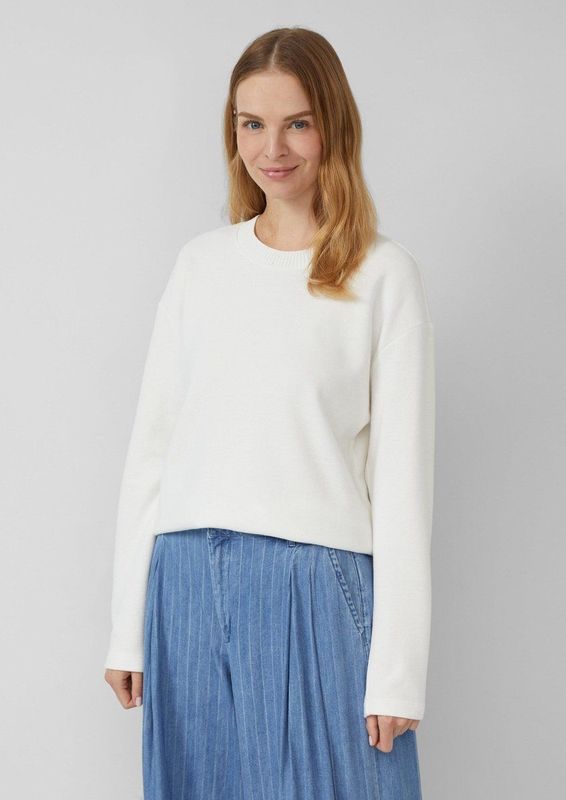 s.Oliver RED LABEL - Regular Fit - Pullover - Effen - Katoenmix