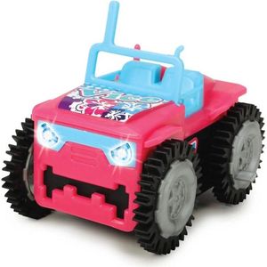 Dickie Toys Flip Over Buggy + Licht - Rood