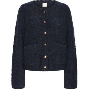 ICHI - VALMAI - Gebreid Jack - Dames - Ronde Hals