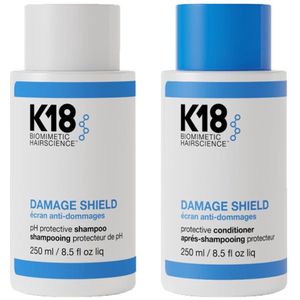 K18 Damage Shield Protective Shampoo 250ml + Conditioner 250ml
