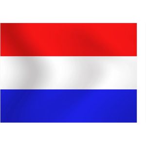 Hollandse Vlag | Hollands Feest | 150 x 90 cm | rood wit blauw