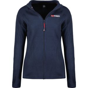 Fleece Voorjaar- Najaarsvest Met Rits Dames Geographical Norway - Tug - Navy - XXL