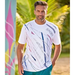 ATLAS FOR MEN - Set van 3 soepele en sportieve T-shirts - Heren - Verkrijgbaar in grote maten - L