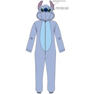 Disney - Lilo & Stitch - Onesie - Blauw - Fleece
