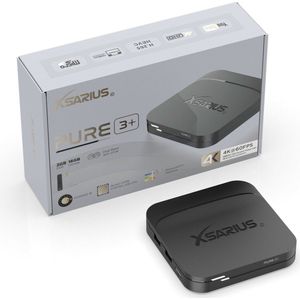 Xsarius - Pure 3+ - 4K UHD Streaming Box