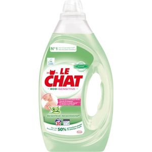 Le Chat Eco-Sensitive - Vloeibaar Wasmiddel - 30 Wasbeurten - Aloë Vera & Groene Thee