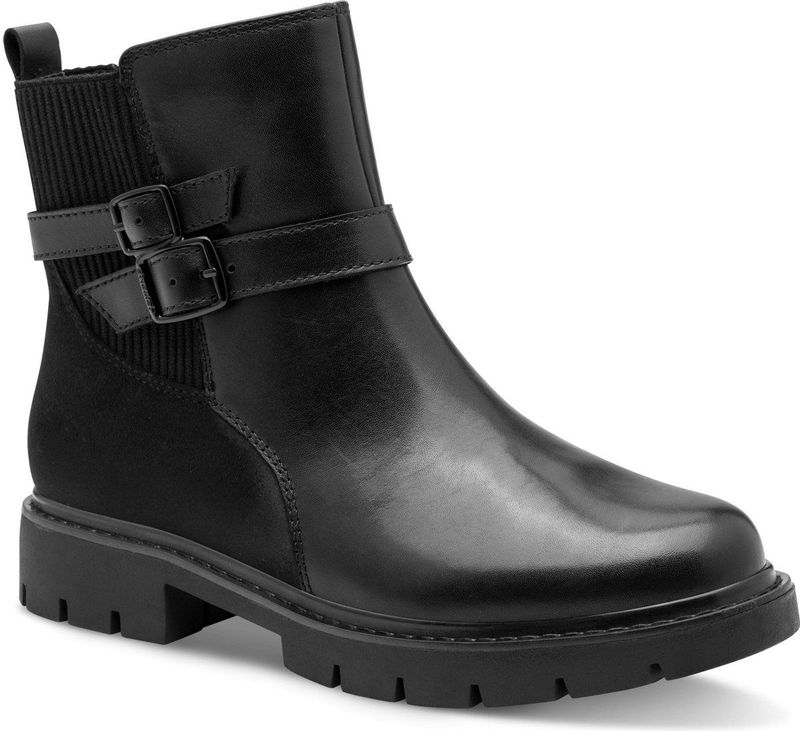 TAMARIS - Comfort Boot - Enkellaarsjes - Zwart