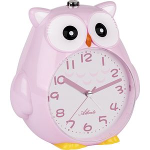 Kinderwekker - Alarm clock - Roze uil wekker - Slaaptrainer
