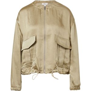 Binnenjas - Vrouwelijk - Hoogwaardig Satijn - Casual Normale Pasvorm