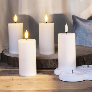 Verstelbaar Onderstel voor Wasmachine en Droger 41-65 cm met Wielen en Poten