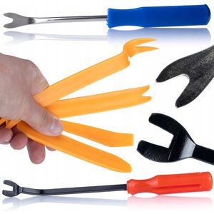 Rosfix Set universele autopennen 100 stuks + Rosfix Gereedschapsset voor het loswrikken van auto-onderdelen, 6 stuks