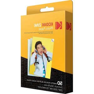 ZINK - Fotopapier - 50 x 76 mm - Instantfolie - 50 Stuks voor Kodak Camera's