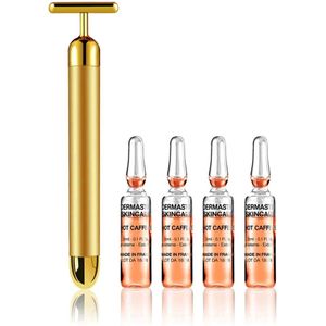 Dermastir cafeïne ampullen tegen cellulitis 16 x 3 ml met een massageroller