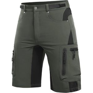 Heren MTB Fietsbroek Korte Shorts voor Mountainbiken en Outdoor Sport