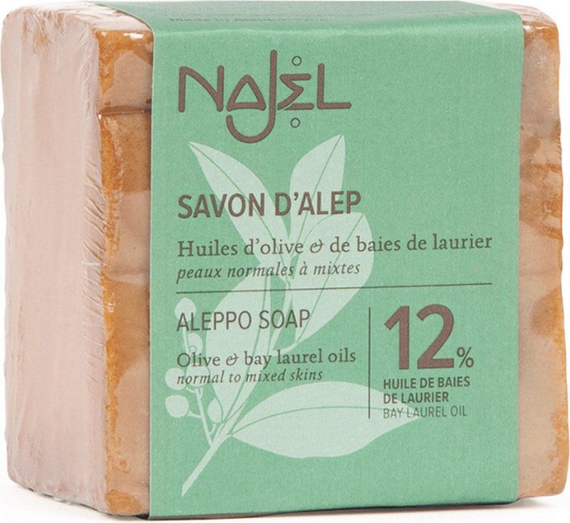 Najel - Aleppo Olijfzeep - 12% Laurierolie - Plantaardige Zeep