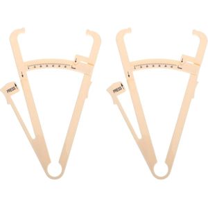 6 Pcs Skin Fold Pliers - Body Fat Meter voor Mannen en Vrouwen - Nauwkeurige Meting voor Gewichtverlies en Gezondheidstracking