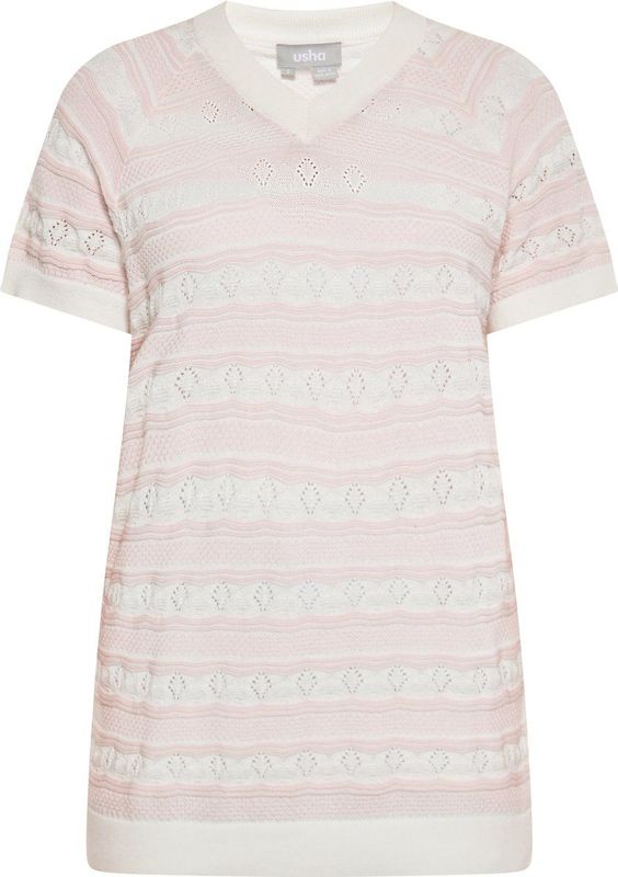 Usha Trui  rosa / wit