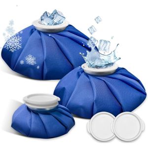 IJspakking Geschikt Voor letsel - Herbruikbaar Geschikt Voor Warme - 3stuks - coldpack met hoes - Cold pack-ijspak - Aanbrengen op geblesseerde ple - Blauw