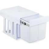 Vuilnisbak - Zwart - Kunststof - 30 Liter