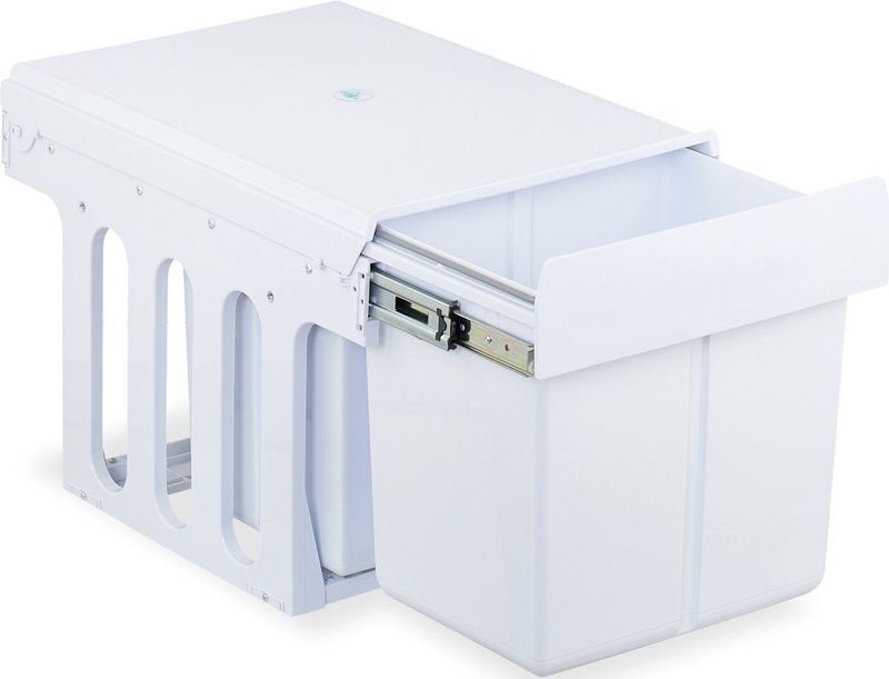 Vuilnisbak - Zwart - Kunststof - 30 Liter