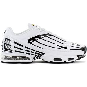 Nike Air Max Plus TN III 3 Leather - Heren Sneakers Sport Casual Schoenen Wit CK6716-100 - Maat EU 43 US 9.5