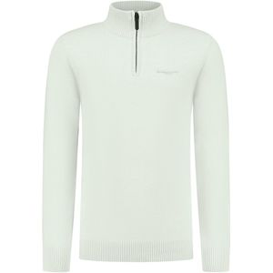 Ballin Amsterdam - Jongens Regular fit Knitwear Half Zip LS - Light Green - Maat 14