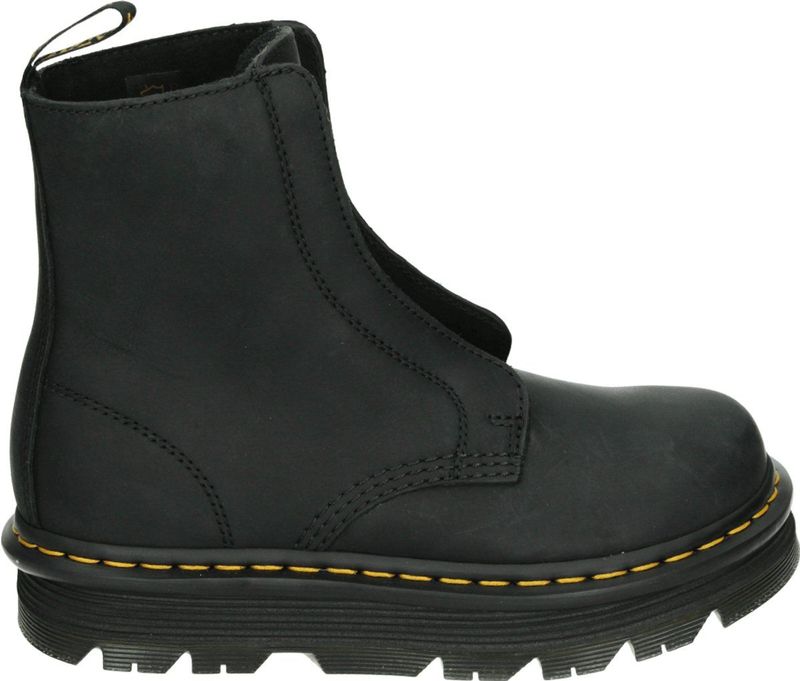 Dr. Martens - ZebZag Laceless - Veterboots - Gewaxt Leer