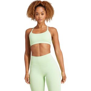 adidas Performance All Me Light Support Beha - Dames - Groen- XS C-D