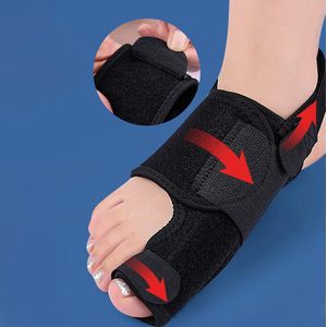 Teen Corrector & Bunion Spalk – Grote Teen Versteller – Comfortabele Nachtbrace