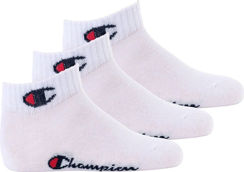 Champion - Sportsokken - Wit - Verpakking van 3 Stuks