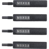 BGS Technic - Vervangingsset - Geschikt voor Ducati 2-kleppen Motoren - Schroefdraad M5 x 0,8 mm