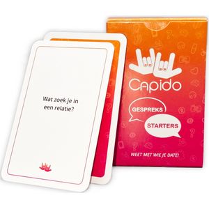 Gespreksstarters - Dating kaartspel - Relatiespel - Gespreksstarter voor een openhartig gesprek
