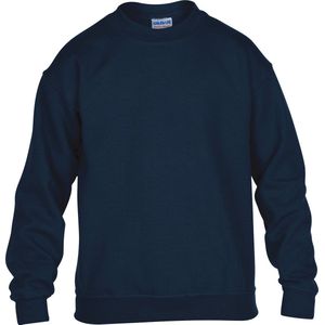Gildan Heavy Blend™ Classic Fit Youth Crewneck Sweatshirt GI18000B - Navy - 5/6 years (S)