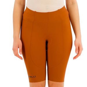 Castelli Espresso Broek Zonder Bretels Bruin M Vrouw