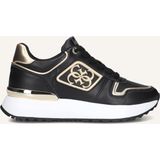 Guess - Koyaa - Sneakers - Zwart - Leatherlook