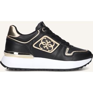 Guess - Koyaa - Sneakers - Zwart - Leatherlook